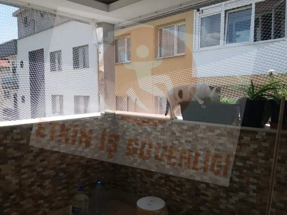 Etkin İş Güvenliği balkon güvenlik ağı uygulaması