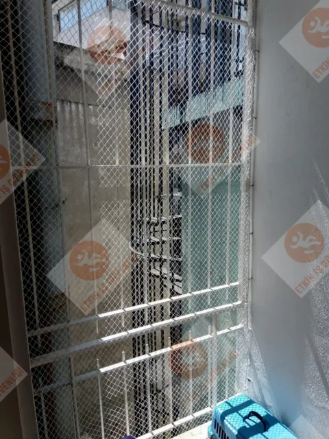 Balkon Güvenlik Ağı uygulaması 34