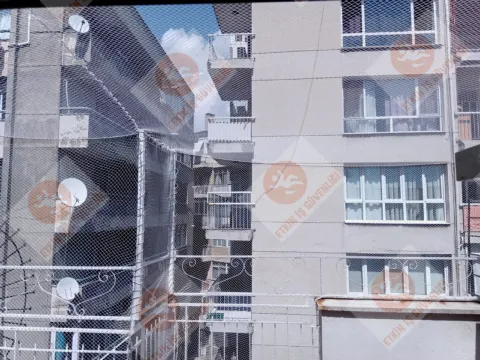 Balkon Güvenlik Ağı uygulaması 35