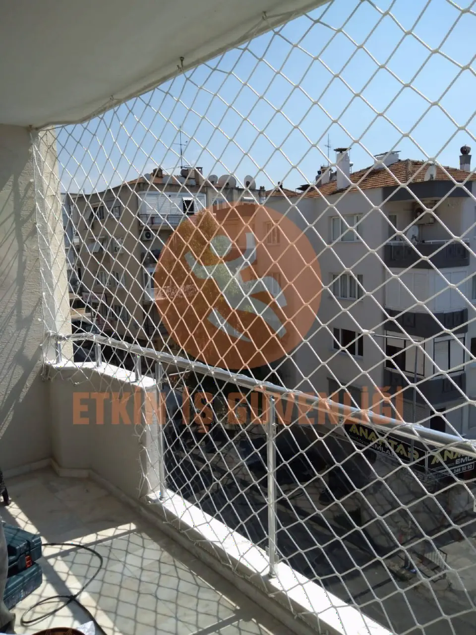 Balkon Güvenlik Ağı uygulaması 44