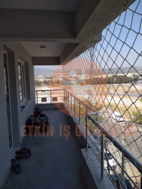 Balkon Güvenlik Ağı uygulaması 55