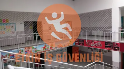 Okul Merdiven Güvenlik Ağı uygulaması 15