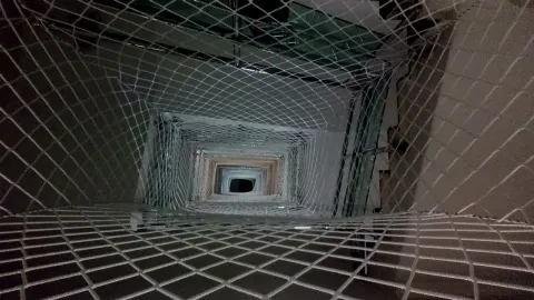 Okul Merdiven Güvenlik Ağı uygulaması 56