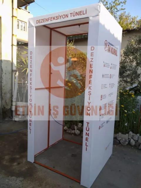 Dezenfeksiyon Tüneli / Kabini uygulaması 3