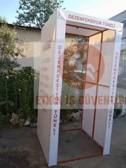 Dezenfeksiyon Tüneli / Kabini uygulaması 4