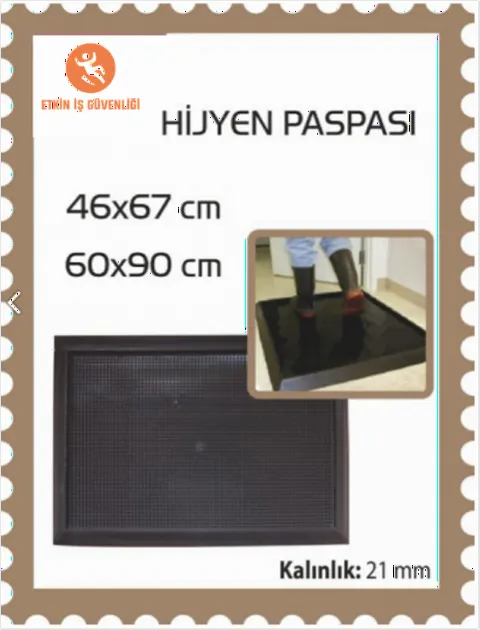 Paspas – Dezenfektan Standı ve Panosu