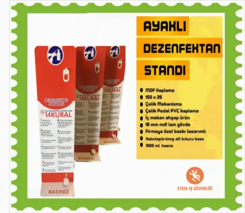 Stand – Dezenfektan Standı ve Panosu
